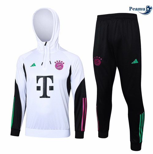 Oferta Fato de Treino Bayern de Munique Criancas Sombrero Blanco 2024-2025