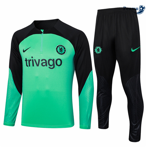 Novo Fato de Treino Chelsea Criancas verde claro 2024-2025