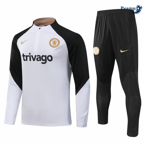 Oferta Fato de Treino Chelsea Criancas Blanco 2024-2025