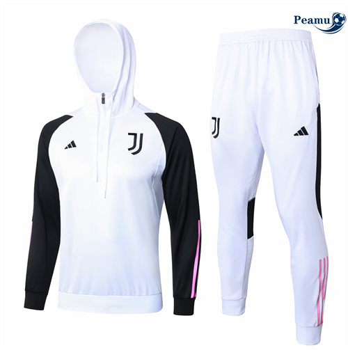 Novo Fato de Treino Juventus Criancas Sombrero Blanco 2024-2025