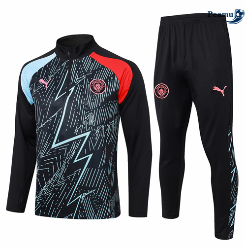 Loja Fato de Treino Manchester City Criancas negro 2024-2025