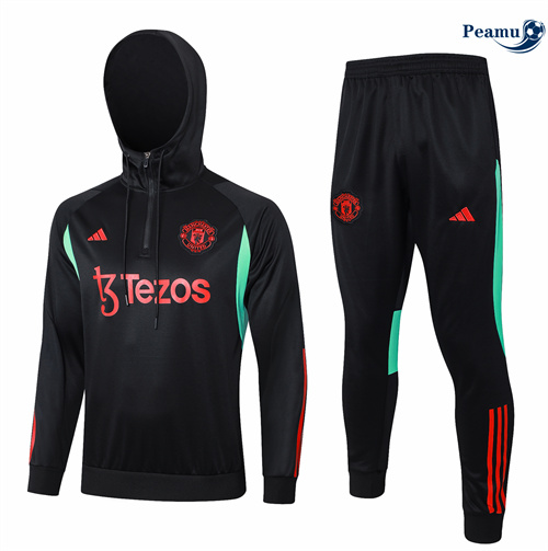 Comprar Fato de Treino Manchester United Criancas Sombrero negro 2024-2025