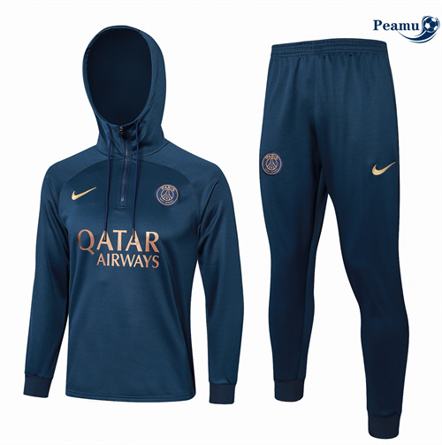Novo Fato de Treino Paris PSG Criancas Sombrero azul real 2024-2025