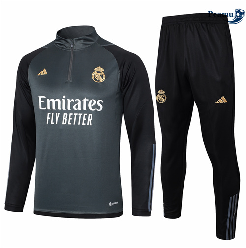 Comprar Fato de Treino Real Madrid Criancas gris oscuro 2024-2025