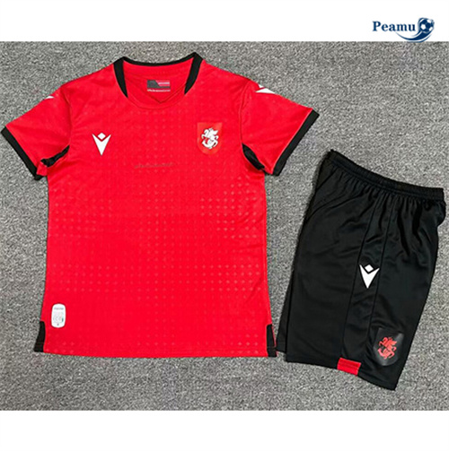 Loja Camisola Futebol Georgia Crianças Alternativa Equipamento 2024-2025