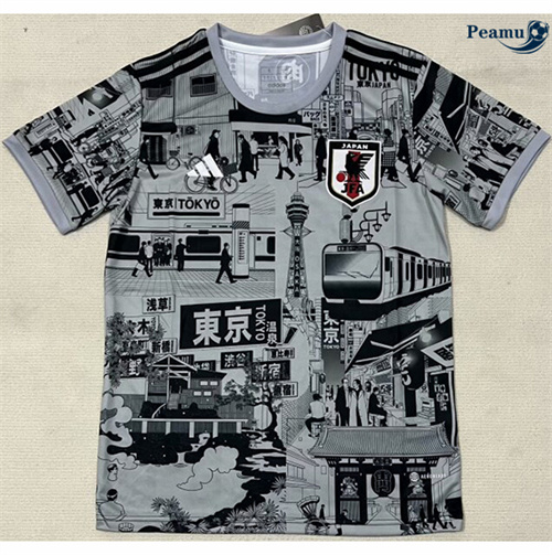 Novo Camisola Futebol Japao Equipamento edición especial gris 2024-2025