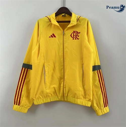 Oferta Jaqueta Futebol Blusão Flamengo amarillo 2024-2025