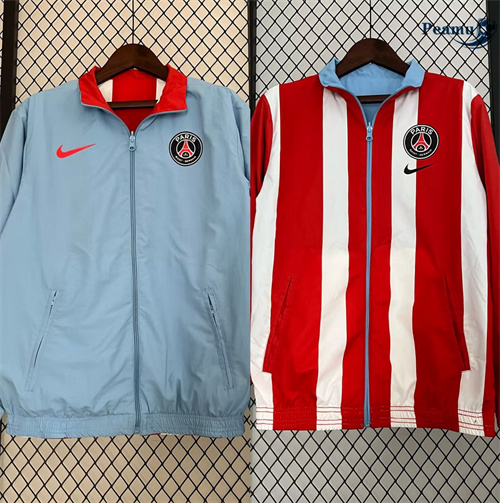 Comprar Jaqueta Futebol Blusão reversível Paris PSG azul 2024-2025