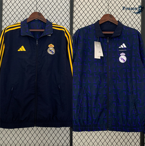 Comprar Jaqueta Futebol Blusão reversível Real Madrid azul real 2024-2025