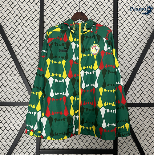 Oferta Jaqueta Futebol Blusão Senegal verde 2024-2025