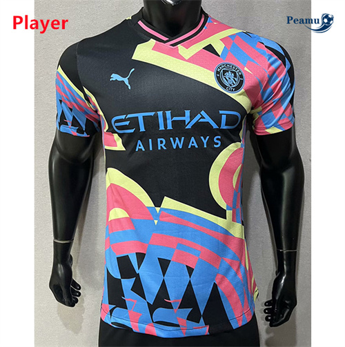 Oferta Camisola Futebol Manchester City Player Version Terceiro Equipamento 2024-2025