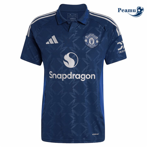 Criar Camisola Futebol Manchester United Alternativa Equipamento 2024-2025