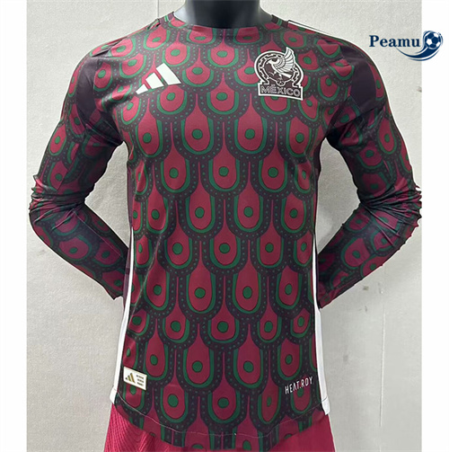 Oferta Camisola Futebol Mexico Player Version Principal Equipamento Manga Comprida 2024-2025