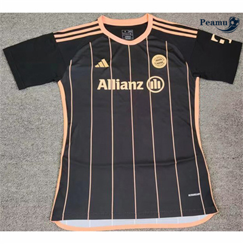 Novo Camisola Futebol Bayern de Munique Mulher Equipamento Negro 2024-2025