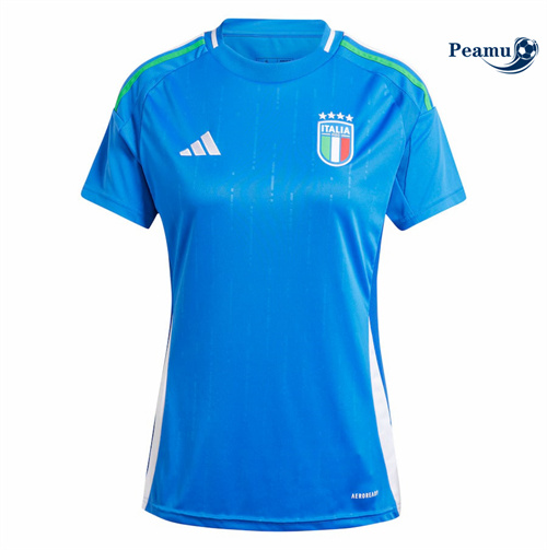 Loja Camisola Futebol Italia Mulher Principal Equipamento 2024-2025