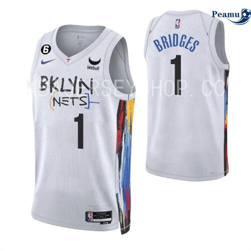 Novo Camisola Mikal Bridges, Brooklyn Nets 2022/23 - City