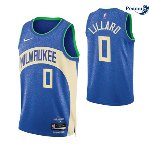 Criar Camisola Damian Lillard, Milwaukee Bucks 2023/24 - City