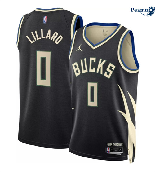 Loja Camisola Damian Lillard, Milwaukee Bucks 2023/24 - Statement