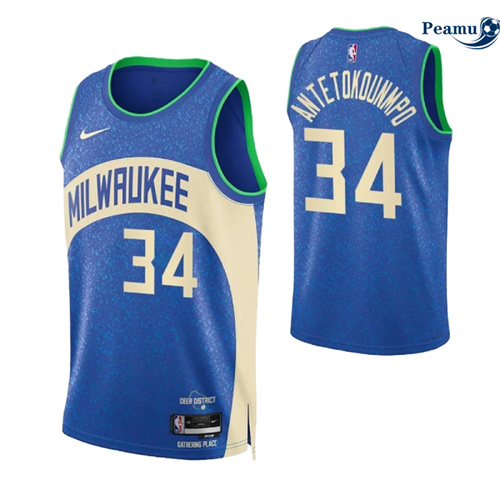 Novo Camisola Giannis Antetokounmpo, Milwaukee Bucks 2023/24 - City