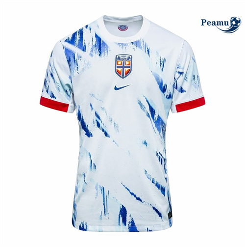 Criar Camisola Futebol Noruega Alternativa Equipamento 2024-2025