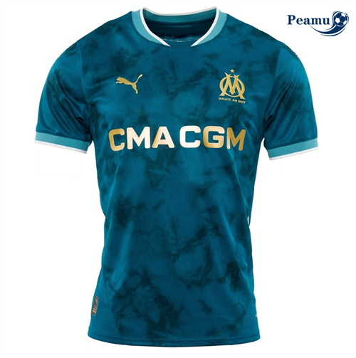 Comprar Camisola Futebol Olympique Marsella Alternativa Equipamento Azul 2024-2025