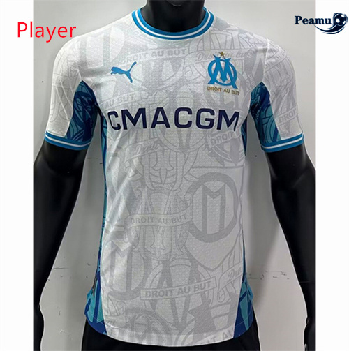 Comprar Camisola Futebol Olympique Marsella Player Version Principal Equipamento 2024-2025