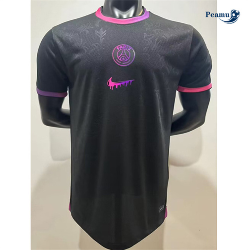 Criar Camisola Futebol PSG Equipamento edición especial Negro 2024-2025