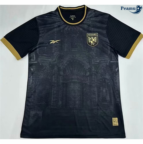 Loja Camisola Futebol Panama Equipamento Negro 2024-2025