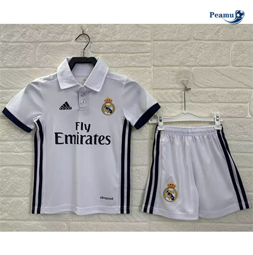 Oferta Camisola Futebol Retrô Real Madrid Crianças Principal Equipamento 1996-17