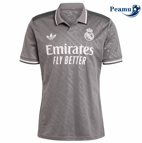 Criar Camisola Futebol Real Madrid Terceiro Equipamento 2024-2025
