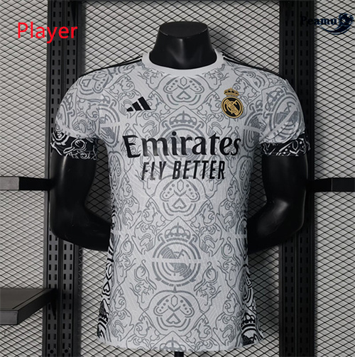 Criar Camisola Futebol Real Madrid Player Version Equipamento especial blanco 2024-2025