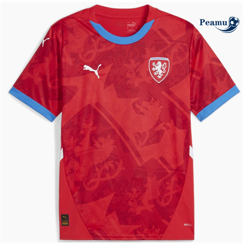 Oferta Camisola Futebol República Checa Principal Equipamento 2024-2025