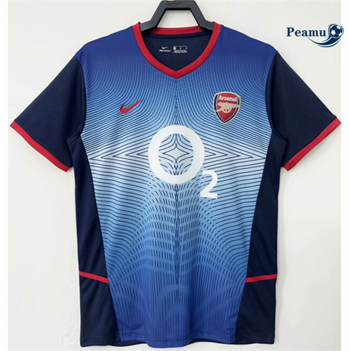 Oferta Camisola Futebol Retrô Arsenal Alternativa Equipamento 2002-04