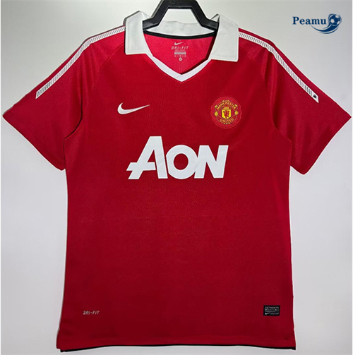Criar Camisola Futebol Retrô Manchester United Principal Equipamento 2010-11