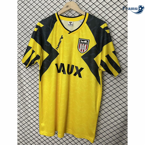 Loja Camisola Futebol Retrô Sunderland Alternativa Equipamento 1992-93