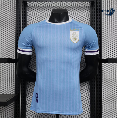 Novo Camisola Futebol Uruguai Player Version Principal Equipamento 2024-2025