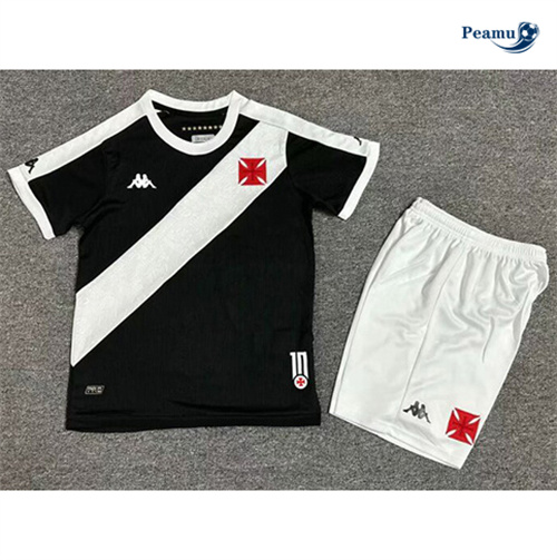 Novo Camisola Futebol Vasco da Gama Crianças Principal Equipamento 2024-2025