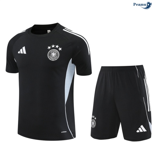 Camisola Kit Equipamento Training Argentina + Calções preto/Branco 2025-2026 Peamu 025