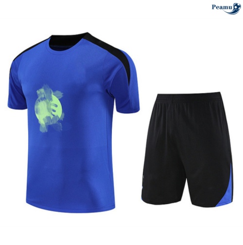 Camisola Kit Equipamento Training Barcelona + Calções azul/preto 2025-2026 Peamu 076
