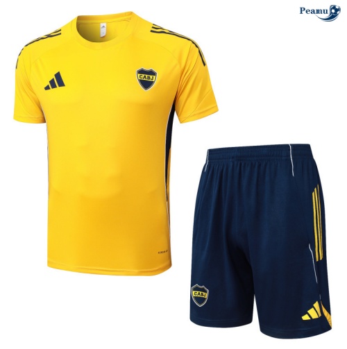 Camisola Kit Equipamento Training Barcelona + Calções amarelo/Azul-marinho 2025-2026 Peamu 087