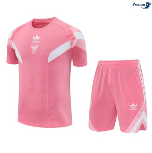 Camisola Kit Equipamento Training Inter Miami + Calções rosa/Branco 2025-2026 Peamu 198