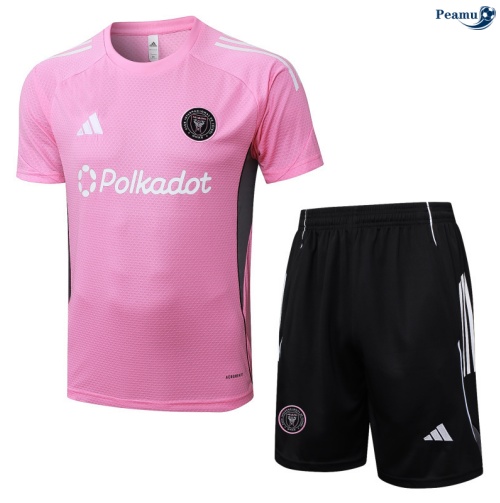 Camisola Kit Equipamento Training Inter Miami + Calções rosa/preto 2025-2026 Peamu 199