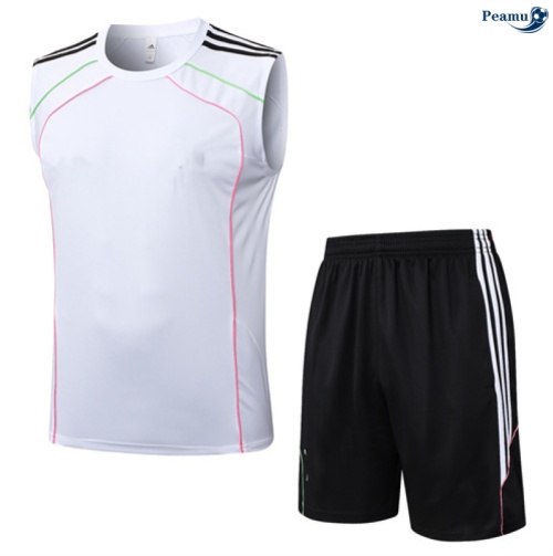 Camisola Kit Equipamento + Calças Juventus Colete + Calções Branco/preto/rosa 2025-2026 Peamu 224