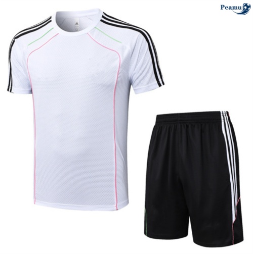 Camisola Kit Equipamento Training Juventus + Calções Branco/preto/rosa 2025-2026 Peamu 229