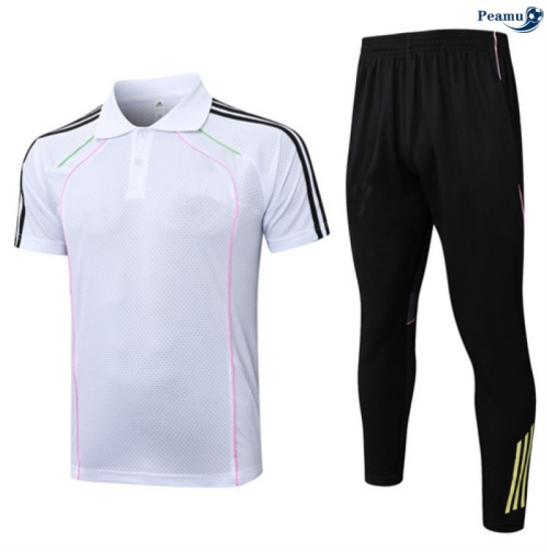 Camisola Kit Equipamento Training Juventus Polo + Calças Branco/preto 2025-2026 Peamu 232