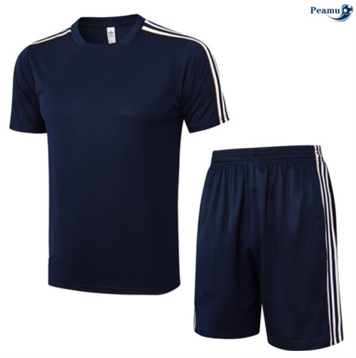 Camisola Kit Equipamento Training Juventus + Calções Azul-marinho/Branco 2025-2026 Peamu 233