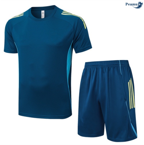 Camisola Kit Equipamento Training Juventus + Calções azul/amarelo 2025-2026 Peamu 237
