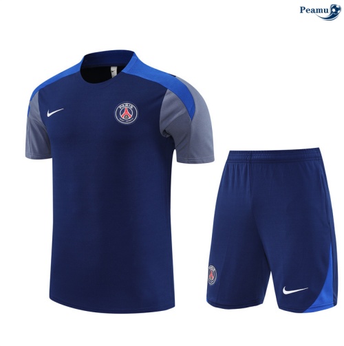 Camisola Kit Equipamento Training PSG + Calções Azul-marinho 2025-2026 Peamu 312