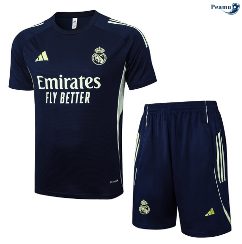 Camisola Kit Equipamento Training Real Madrid + Calções Verde/Verde 2025-2026 Peamu 447