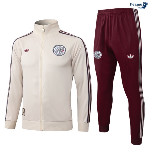 Casaco de Fato de Treino Ajax amarelo 2025-2026 Peamu 806